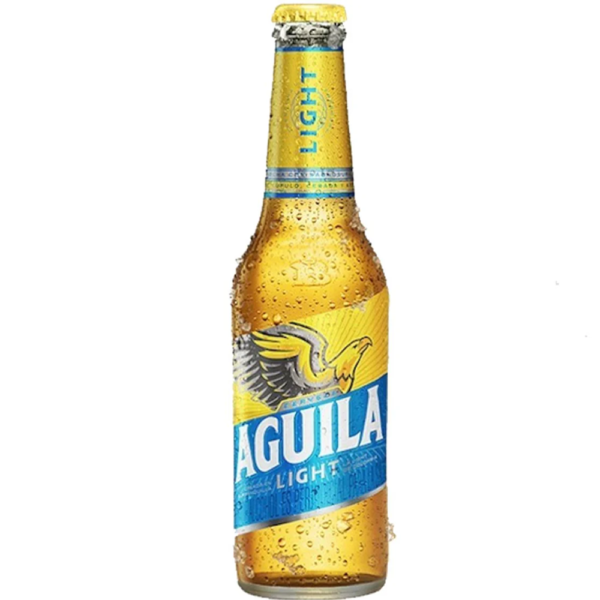 CERVEZA NACIONAL AGUILA LIGHT BOTELLA 330 ML