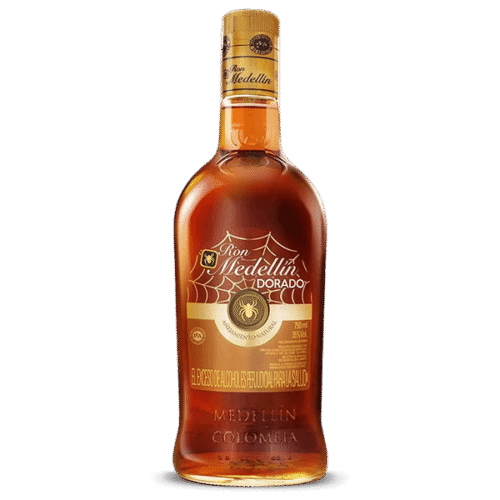 ESFDFBGNHMJ, RON MEDELLIN DORADO MEDIA 750ML