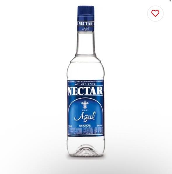Néctar azul botella 750ml