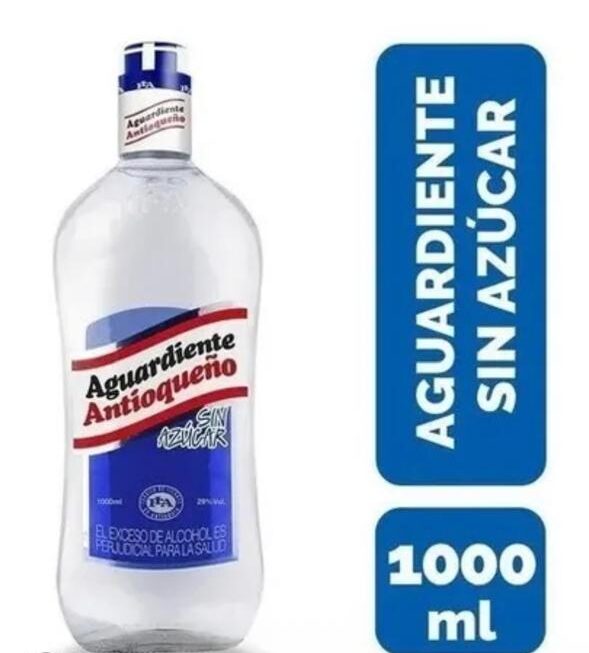 Antioqueño azul botella 1000ml