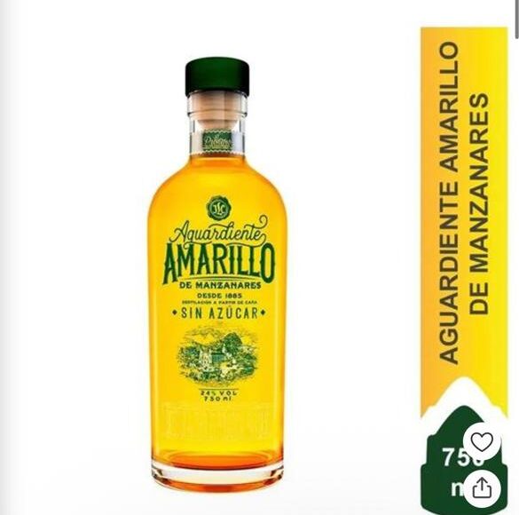 Amarillo botella 750ml